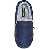 Lucky Brand Boy's Moccasin Slippers – Cozy and Stylish Indoor Footwear for Boys