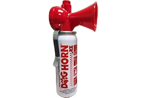 SAFETY-SPORT Dog Horn XL – Air Horn for Dogs, Dog Repellent & Coyote Deterrent, Stops Animal Attacks and Bad Behavior, Protect Yourself & Your Pet | Safe Alternative to Dog Repellent Spray