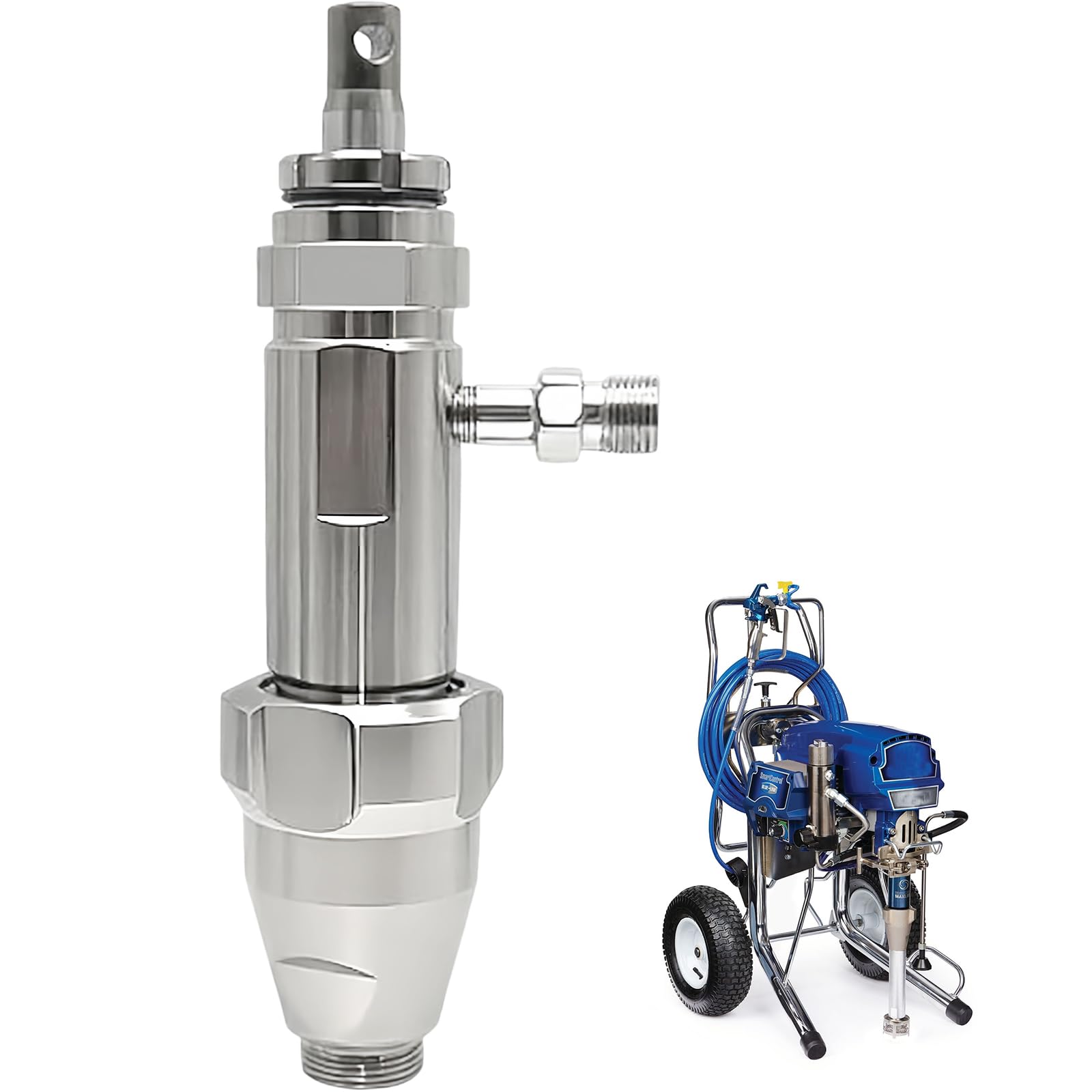 Photo 1 of 16Y706 Airless Spray Pump Fit for Graco Ultra Max II 1095/1595 & GMAX II 5900 – Compatible with Part Numbers 248205, 287513