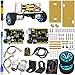 KEYESTUDIO Self-Balancing Robot for Arduino Project, Automatic and Bluetooth Control Mode, Two Strong DC Motor and a Shield with a Built-in MPU-6050 Module, a Power Switch, a Active Buzzer, etcthumb 1