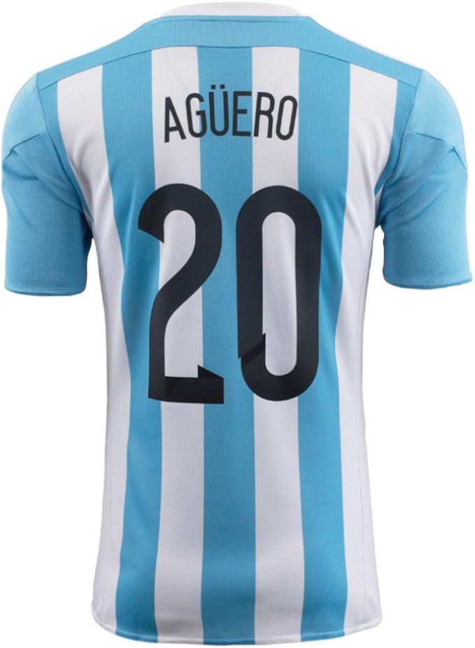 Download Amazon.com: adidas Aguero #20 Argentina Home Soccer Jersey ...