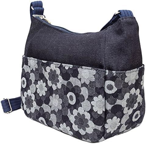 Women’s Shoulder Bag, Lightweight, Okayama Denim, Margaret Shoulder Bag, Made in Japan, Kyoto [Claire Miki] DJ-13m