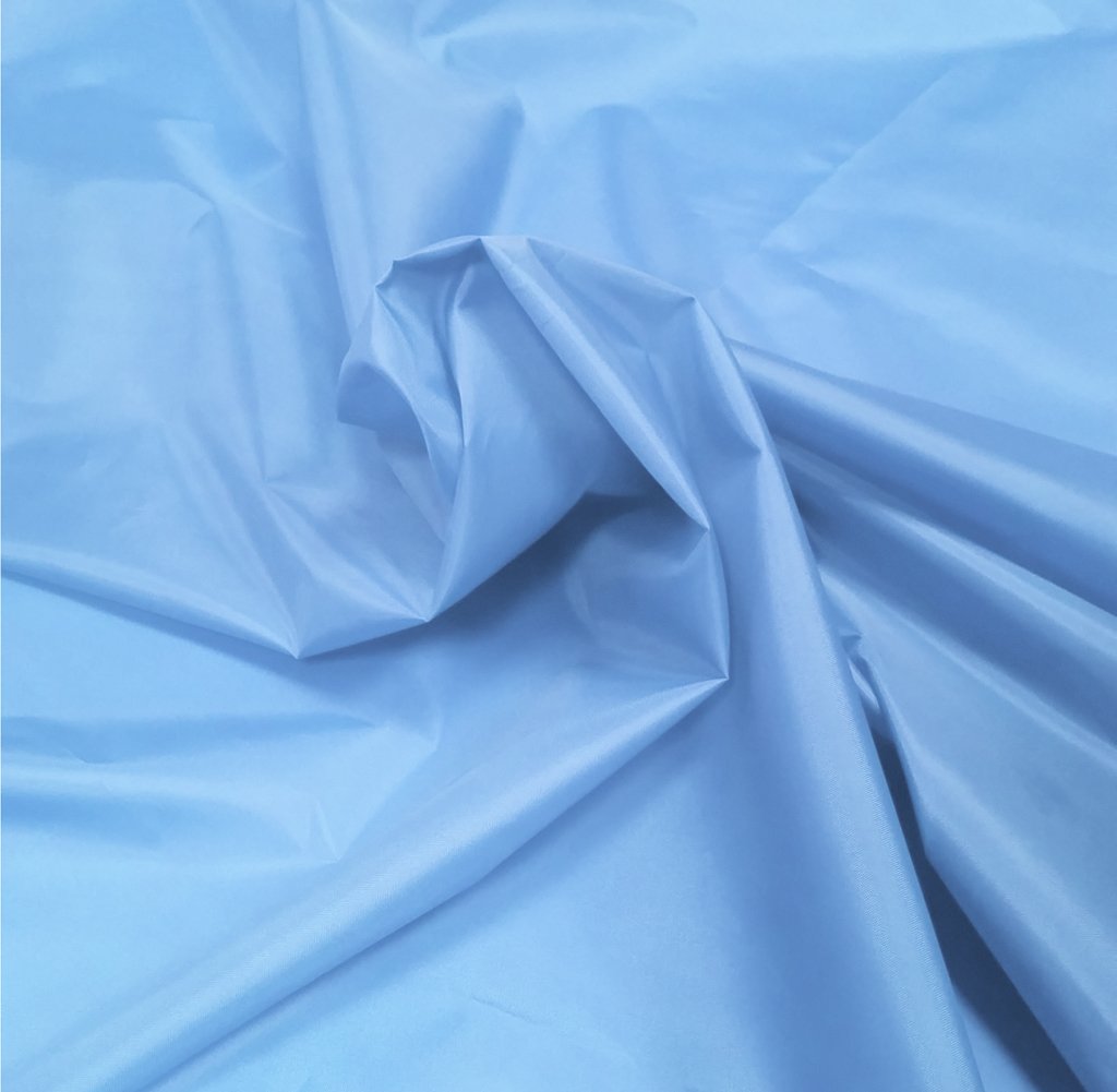 A-Express Waterproof Polyester Fabric 5oz Gaiters Material Outdoor Camp Tent Cover Banners Flags - Sky Blue 5 Meters (500cm x 150cm) โ image 1