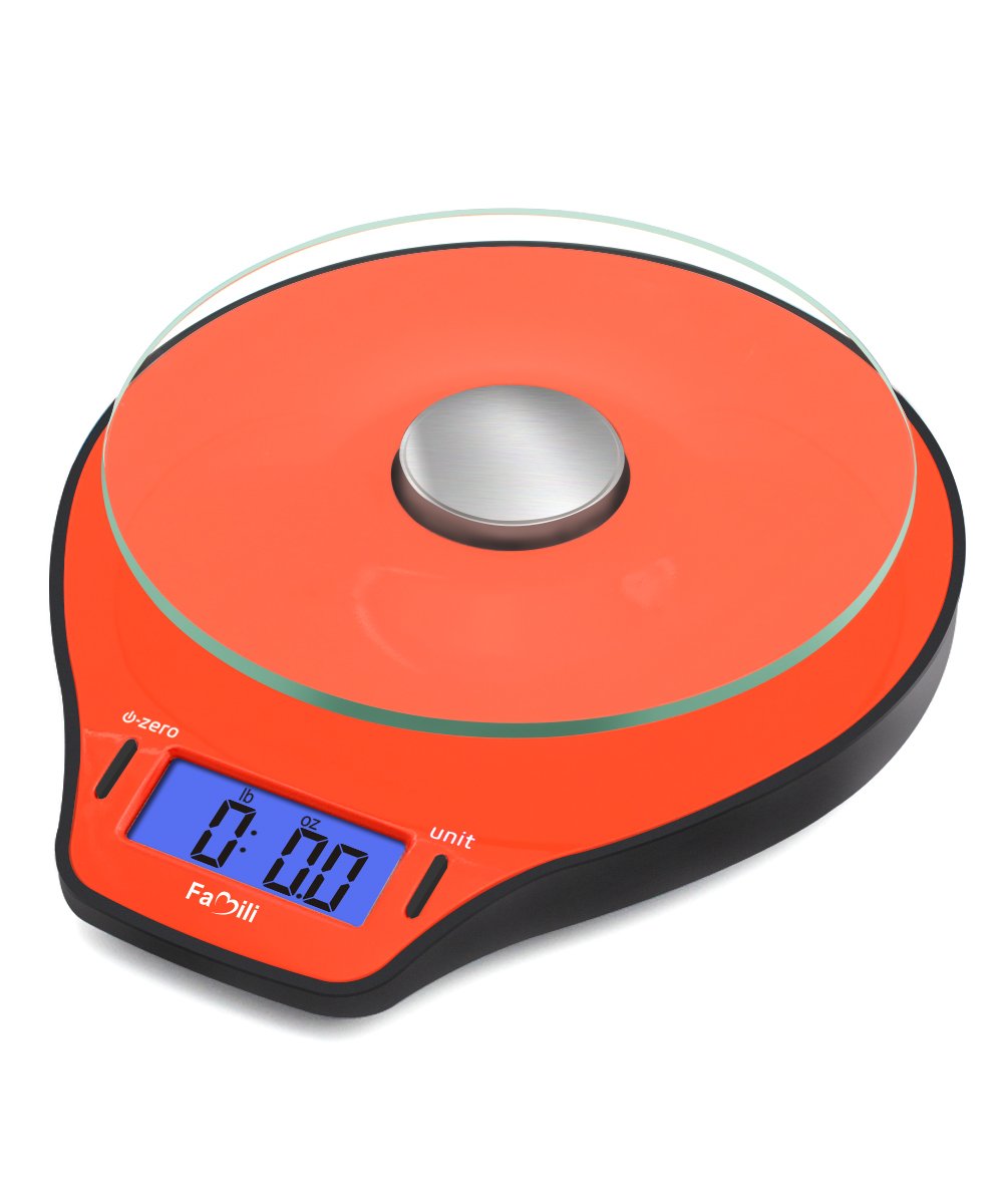 Famili Fm206Ob Digital Kitchen Food Scale 11Lb/5Kg Electronic Cooking