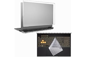 uconsmimo Laptop Case Set for ASUS TUF Gaming F16 (2025) 16 inch Scratch-Resistant & Drop-Resistant Hard Shell Frosted Transp