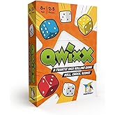 Qwixx: The frantic dice rolling game that everyone plays at once! For ages 8+, 2-5 players, from Gamewright