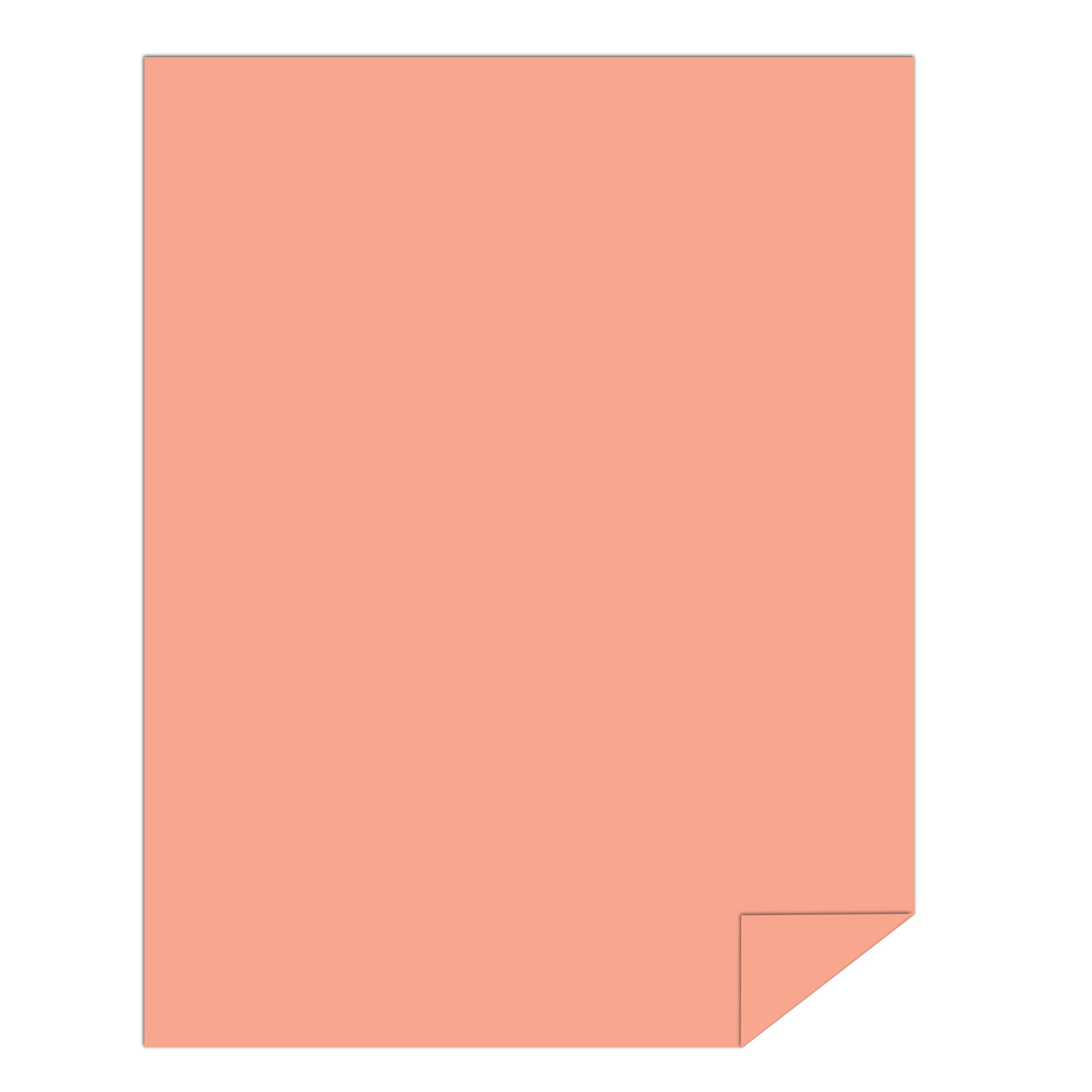 Springhill Salmon Colored Cardstock Paper, 90lb Index, 163 gsm, 8.5 x