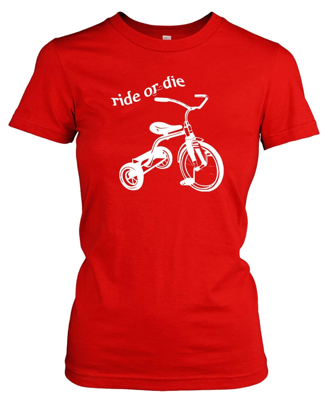 Ride Or Die Tricycle T Shirt Funny Vintage Trike Shirt 4006 Kitilan