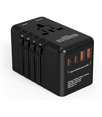 Travel Adapter SARQW Travel Converter Adapter Voltage Converter That Travel Adapter SARQW Travel Converter Adapter Voltage Converter That