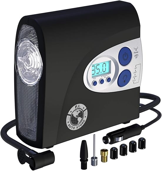 P.I. AUTO STORE Premium Air Compressor Tire Inflator