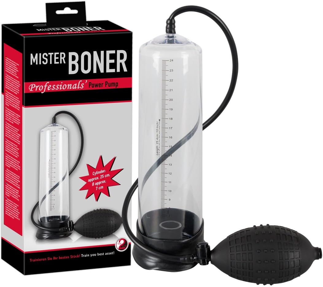 You2Toys Professionals Power Pump, Black