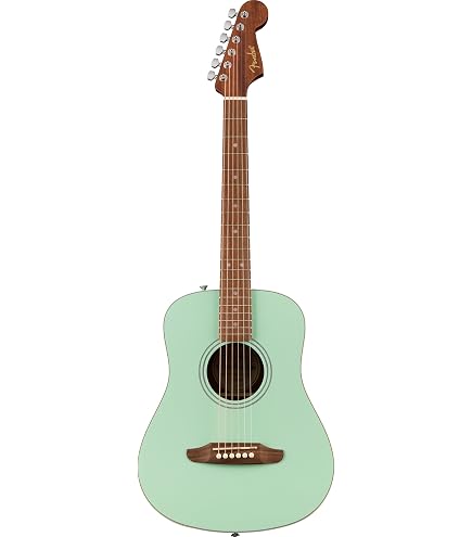Amazon.com: Fender Redondo Mini Acoustic Guitar, with 2-Year