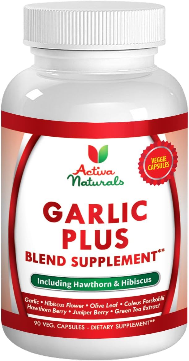 Garlic Plus Blend Supplement - 90 Veg. Caps