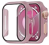 Smiling 2 Pack Case Built in Tempered Glass Screen
