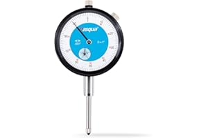 Dasqua Industrial Dial Indicator, Precision Dial Gauge, 0-1" Measuring Range