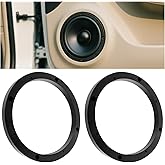 2PCS Car Door Speaker Adapter 6.5 Inch,ID 5.78" OD 7" Speaker Rings for Sound Enhancement,Universal Subwoofer Speakers Spacer