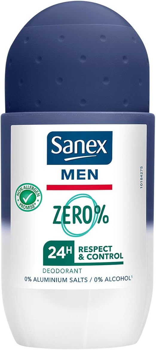 SANEX Men Zero Deodorant Normal Skin Roll on 50 ml Amazon.co.uk Beauty