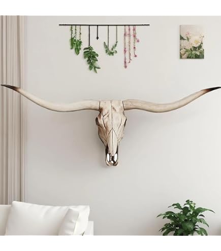 Amazon.com: Zeckos Decorative Filigree Design Hanging Deer Skull