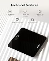 RENPHO Digital Bathroom Scale 180kg 400lb 0.1lb 0.05kg Large Platform view 5