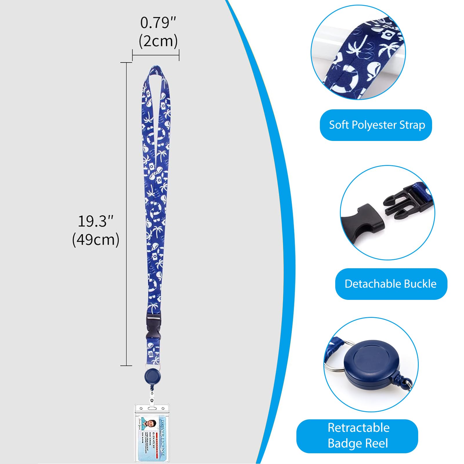 XIANGXING 12 Pcs Royal Caribbean Cruise Essentials Kit Include Retractable Cruise Lanyards for Ship Card, Luggage Tags Holder, Waterproof Phone Pouch, Magnetic Hook for Royal Caribbean & Celebrity Cruise Lines