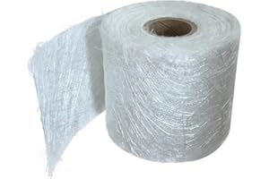 ACUTEYE Fiberglass Chopped Strand Mat, 10 Yards X 4'' Fiberglass Mat Roll, 1.5oz, Suit for Molding Automotive Boats Surfaces and Reinforces Repairs (1, 10 Yards X 4'',1.5oz)