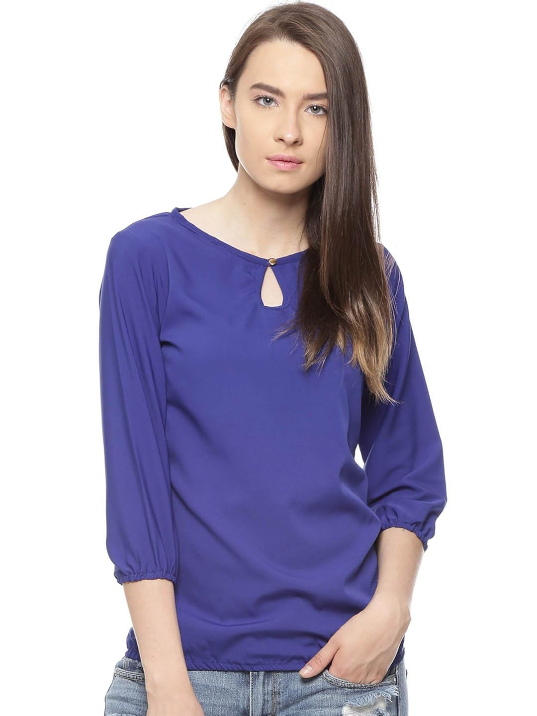 VVOGUISH Women's Regular Fit Cotton Top