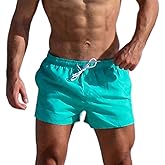 Taddlee Men Swimwear Swim Board Shorts Surf Trunks Bathing Suits Swimsuits Boxer