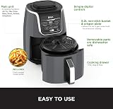 Ninja Air Fryer MAX 5.2L 6-in-1 Grey/Black AF160UK view 3