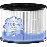 FreAire Filter, Air Filter Replacement For Dust Smoke Pollen Dander Smell (White)