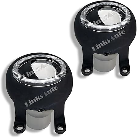 Amazon トヨタ アルファード ヴェルファイア系 後期 フォグ Linksauto 純正交換バージョンアップ プロジェクターフォグ イカリング別売 フォグランプ 車 バイク