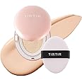 [*Mini Size*] TIRTIR All Cover Pink Cushion | Korean Cushion Foundation, (#13N Fair Ivory, 0.15 Fl Oz)