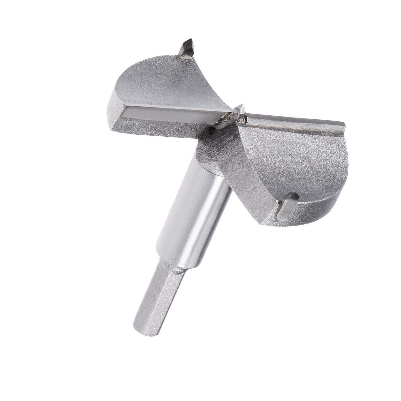 TOP-VIGOR 85mm Forstner Drill Bit, Tungsten Carbide Wood Auger Drill Bit Hole Saw Opener for Woodworking Hinge Hole Drilling Boring Bit Cutter Grey