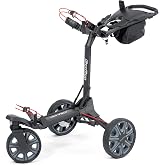 Bag Boy Volt Electric Golf Push Cart with Next Generation Battery