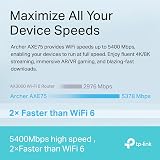 TP-Link Archer AXE75 AXE5400 WiFi 6E Router Tri-Band Gigabit USB 3.0 view 5