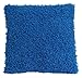 Haan Crafts Curly Fur Pillow Sewing Kit, 14-Inch, Royal Blue
