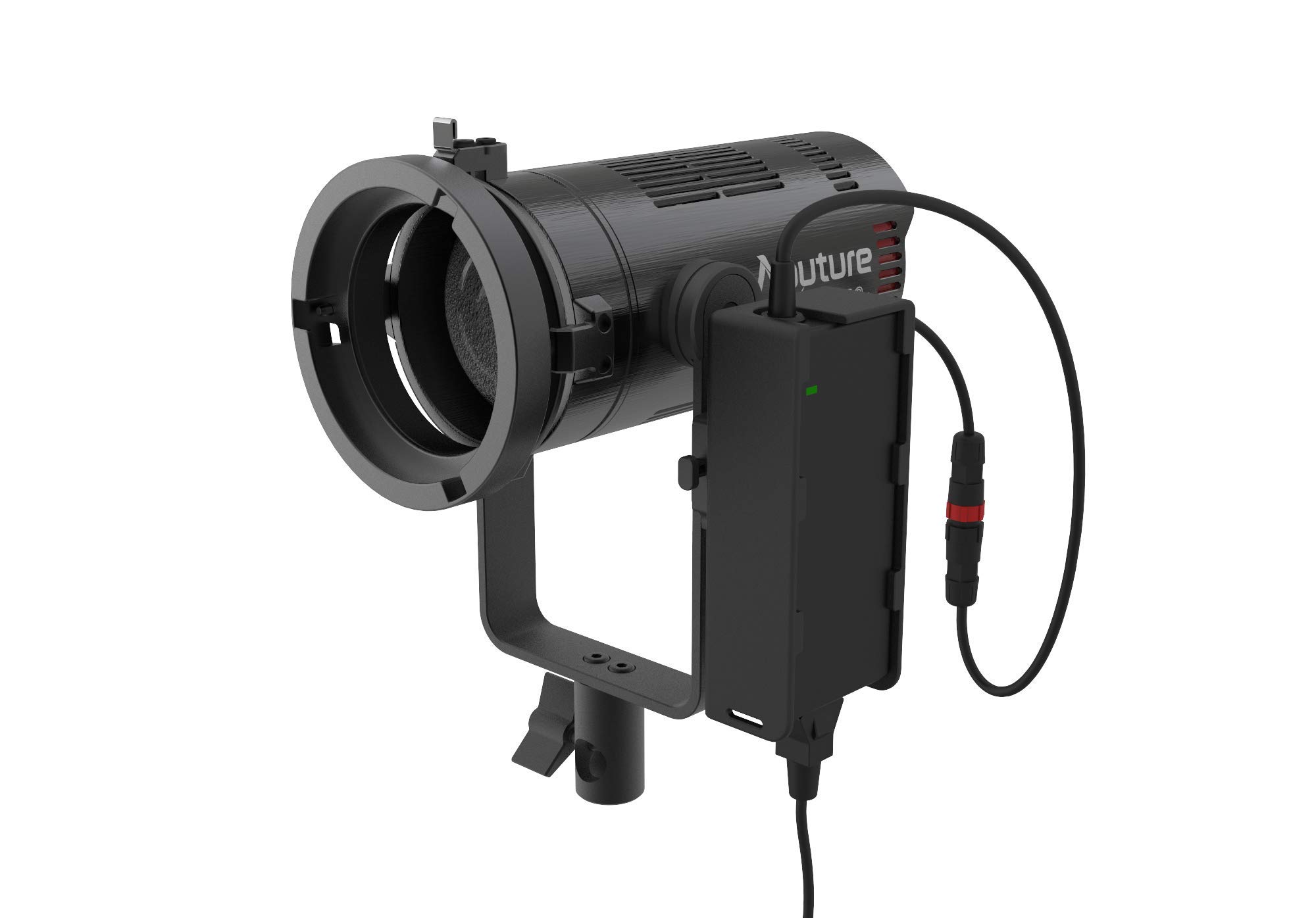 Aputure 60x Aputure Light Storm LS 60x Bi-Color LED Light 30000lux @1m, CRI 95+ TLCI 95+Built-in 9 Lighting FX, Support NP-F970 Battery, Includes Barn Doors Support Sidus APP Control