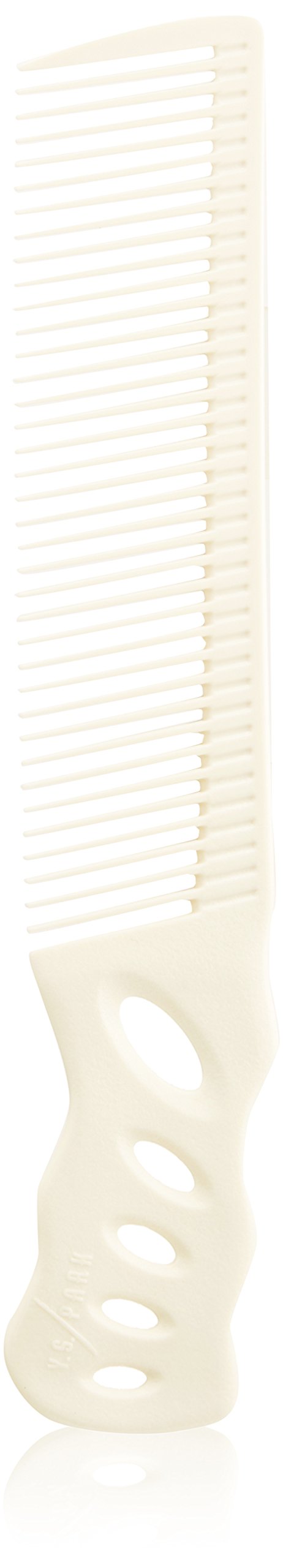 Y.S. Park Flex Beard Trimmer Comb 208 White