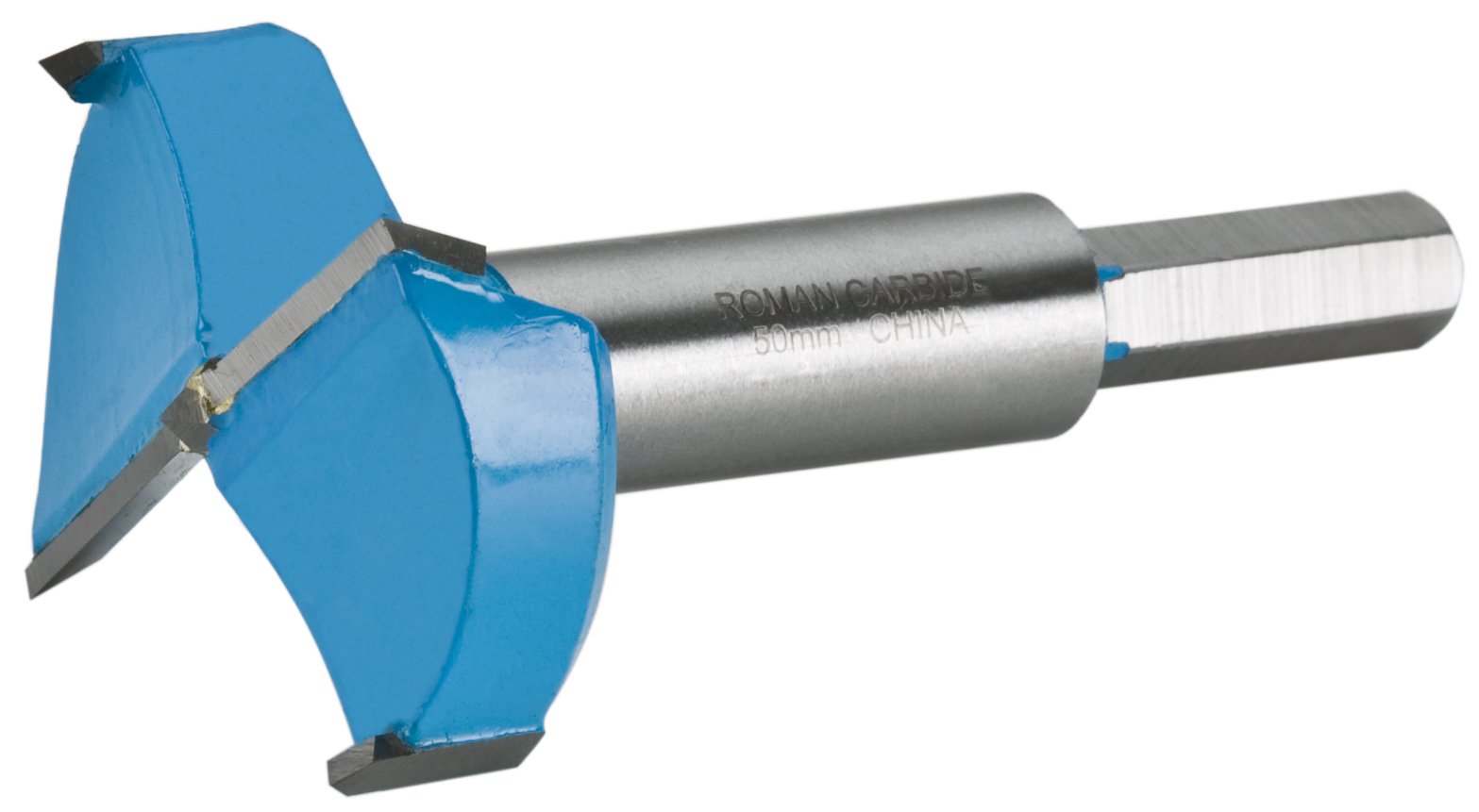 Roman Carbide DC1905 Carbide Forstner Bit, 50mm