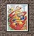 Ninja Poster Manga Anime Slayer Hunter SSS Ghoul Wall Decor Canvas Art Print,8 x 10 Inches,No Frame,Set of 4