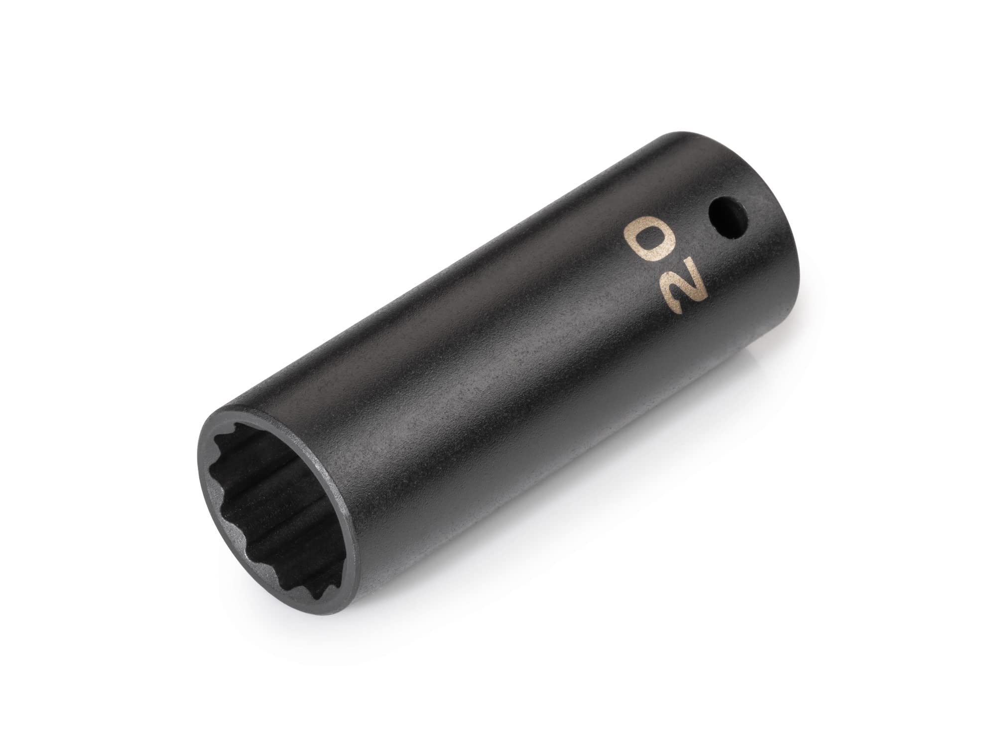TEKTON 1/2 Inch Drive x 20 mm Deep 12-Point Impact Socket | SID23320