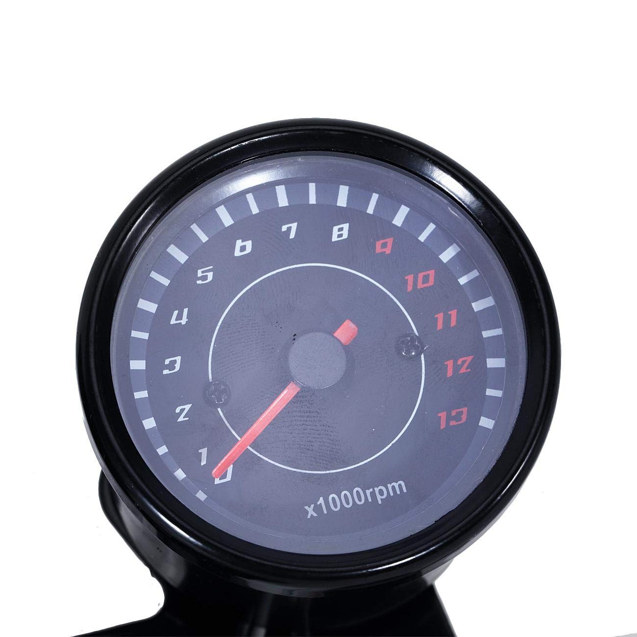 INNOGLOW 12V LED Motorcycle Odometer Speedometer 13000RPM Backlit