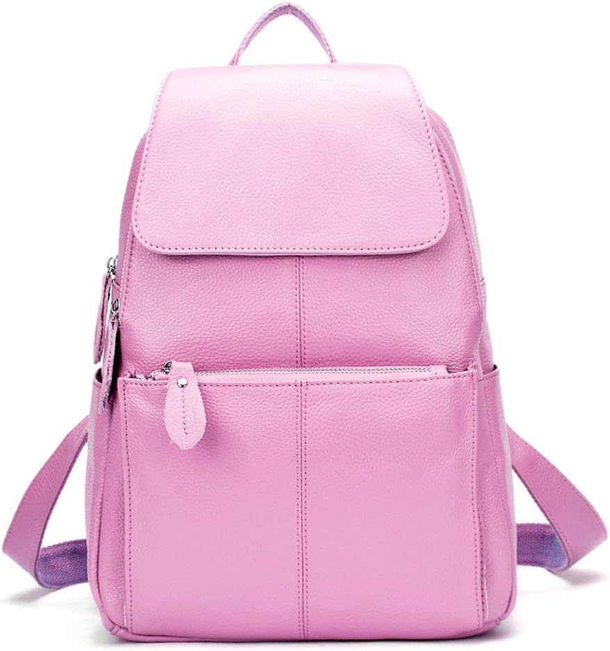 Tanling Leather Women's Backpack Female Real First Layer Cow Leather Ladies' Backpacks Travel Cowhide Bags