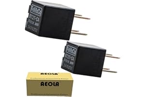 Aeola 2 Pack 8T2T-CA 8T2T-0101K-CA Replaced 5L3Z-14N089-AA 8T2Z-14N089-C OEM Hight Power Relay 12VDC for Ford Various Models,Lincoln