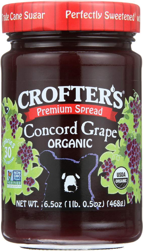 Organic Concord Grape Premium Spread; Family Size