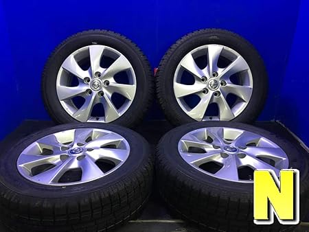 Amazon 送料無料 新品タイヤ 中古ホイール 4本セット 新品 トーヨータイヤ ガリット G5 195 60r16 中古 日産純正 16x6 0 45 114 3 5穴 16インチ スタッドレスタイヤホイールセット 冬タイヤ Y タイヤ ホイールセット 車 バイク