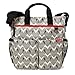 Skip Hop Duo Signature Carry All Travel Diaper Bag Tote with Multipockets, One Size, Hearts
