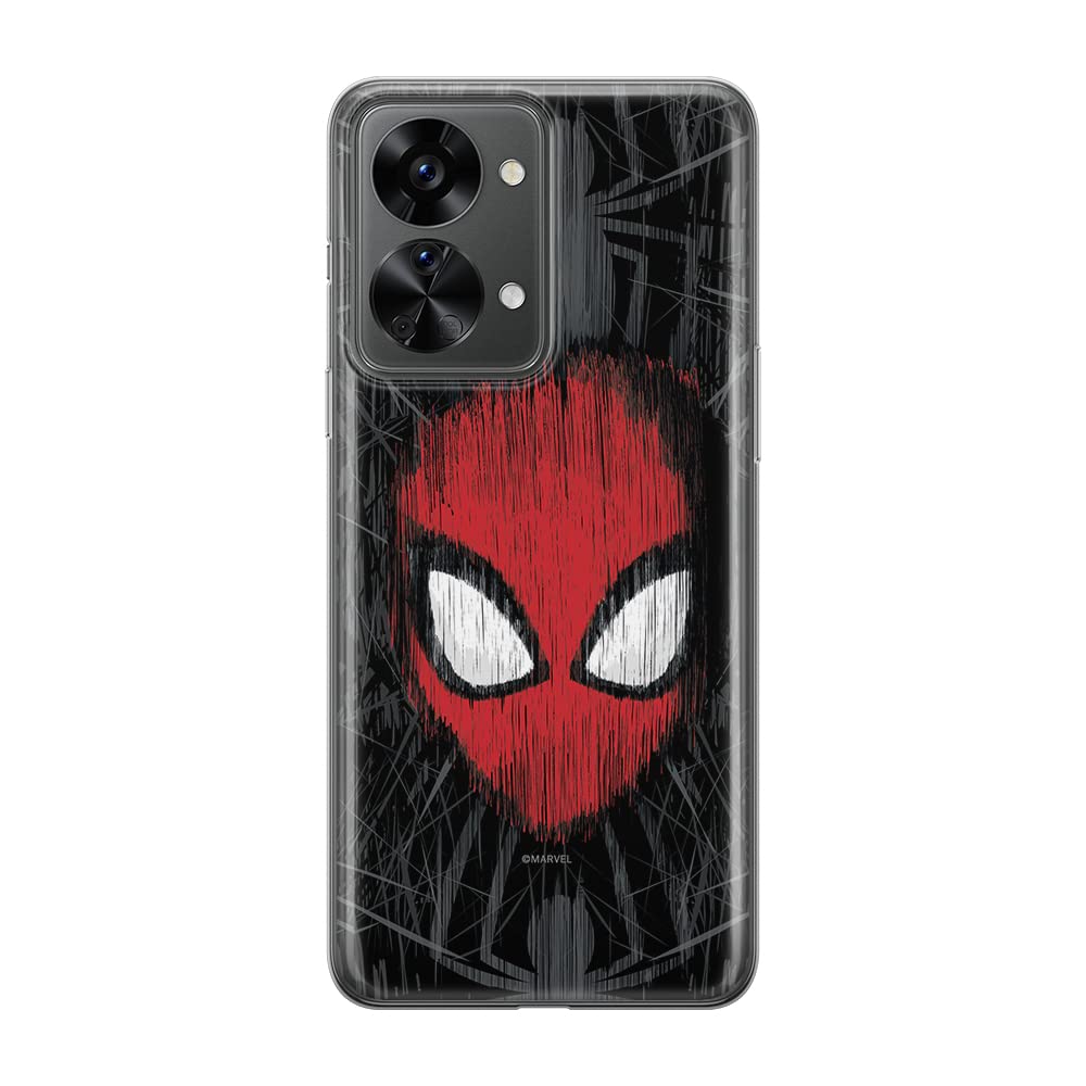 ERT GROUP mobile phone case for Oneplus NORD 2T 5G original and officially Licensed Marvel pattern Spider Man 002 optimally adapted to the shape of the mobile phone, case made of TPU