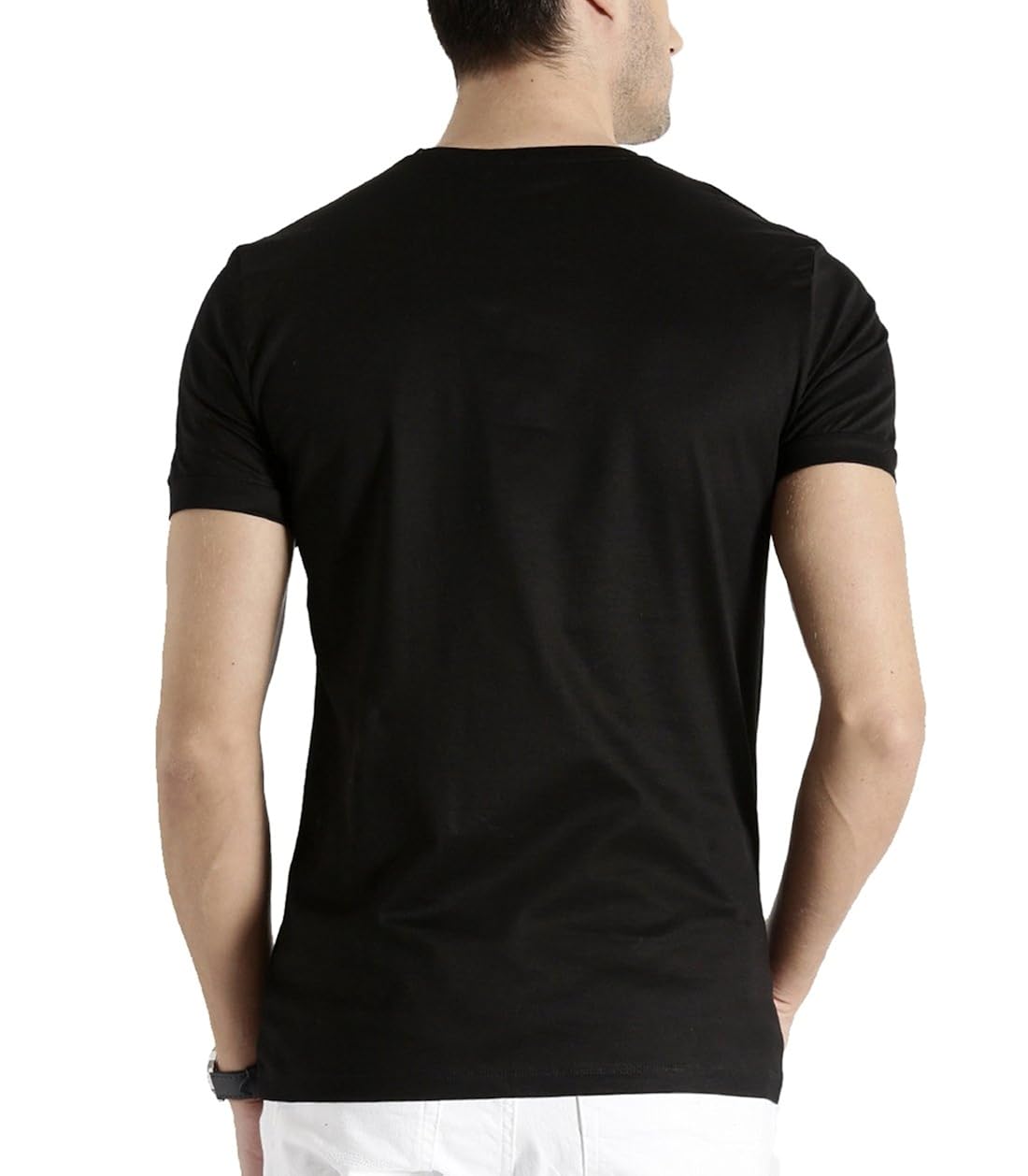 adro men's uk flag printed cotton t-shirt