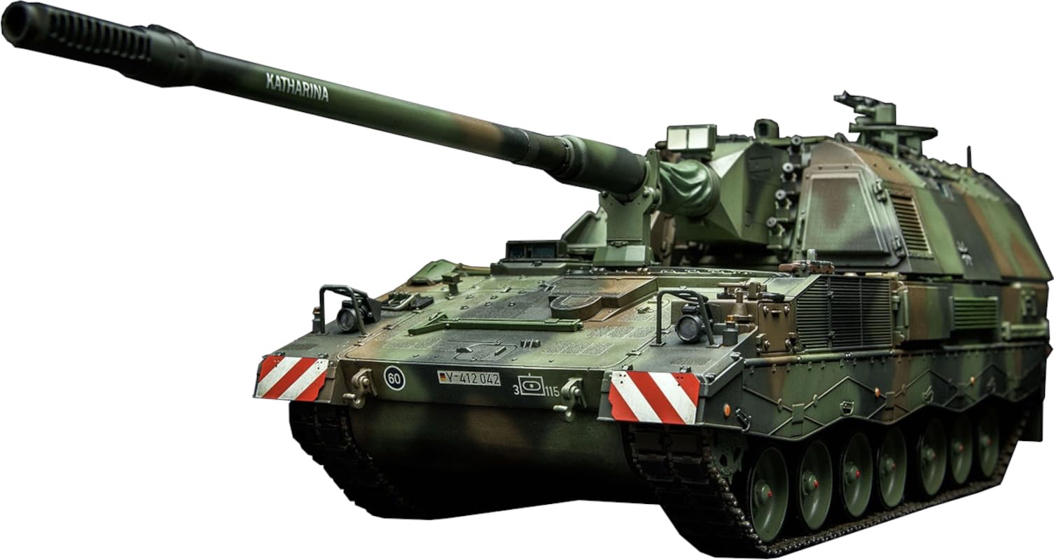 MENG Model 1:35 German Panzerhaubitze 2000 Self Propelled Howitzer Kit (Multi-Colour), 33.8 x 10.2 x 15.2 centimetres