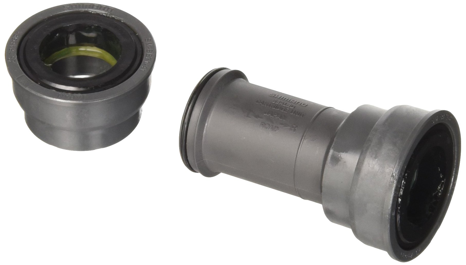 SHIMANO SM-BB71 Road Press Fit Bottom Bracket with Inner Cover - Black, 70-118 mm